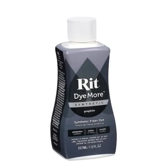 Rit&reg; DyeMore&trade; Synthetic Fabric Dye Graphite {4}
