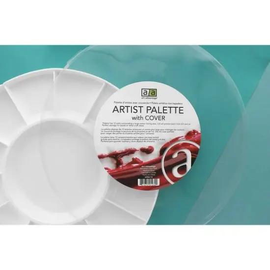 Art Advantage&reg; Round Palette with Cover {3}