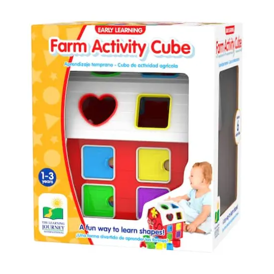 Early Learning - Farm Activity Cube {1}