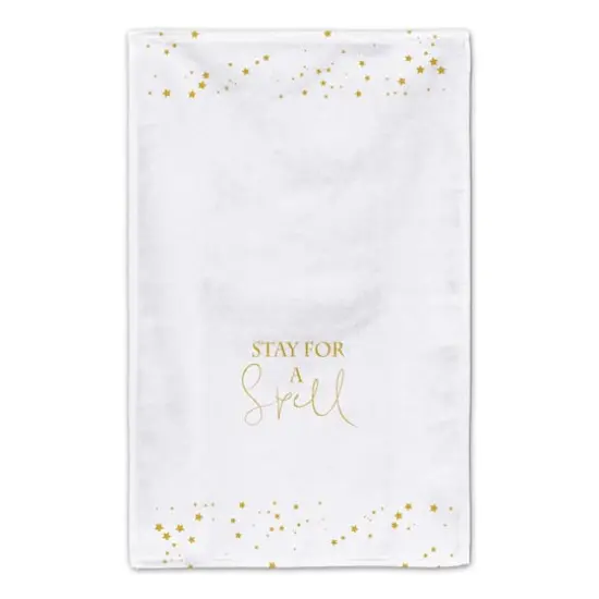 Stay For A Spell Tea Towel Set {4}