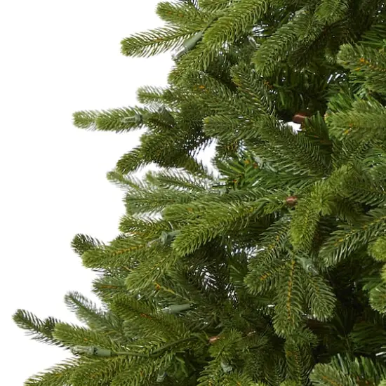 7.5ft. Pre-Lit Washington Fir Artificial Christmas Tree with Clear Lights {6}