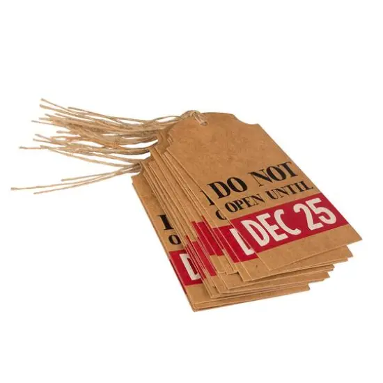 JAM Paper Do Not Open Holiday Gift Tags, 16ct. {3}