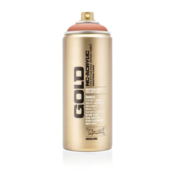 Montana&trade; Gold Acrylic Professional Spray Paint G8080 Dirty Apricot {5}