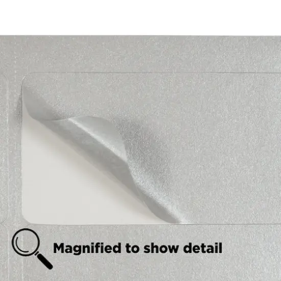 JAM Paper Standard Address Labels, 120ct. Silver Metallic {6}