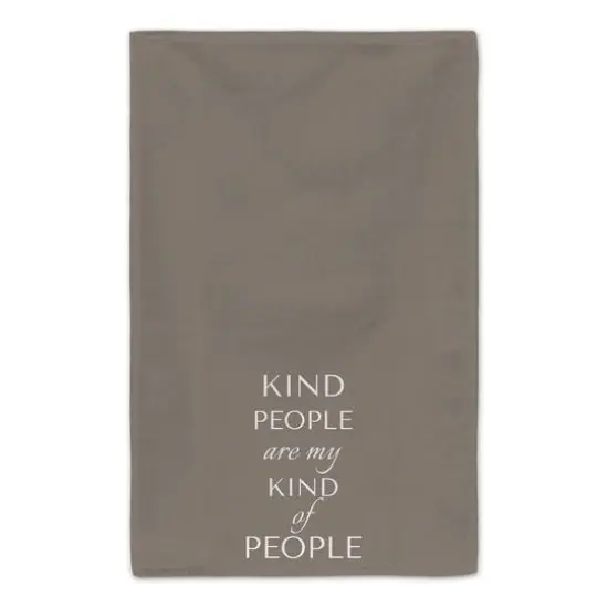 My Kind Of People Tea Towel Set Brown {5}