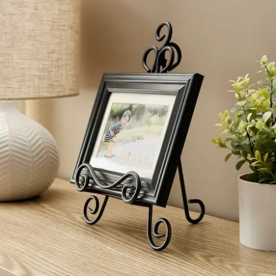 Black Swirl Easel By Studio D&eacute;cor&reg; {3}