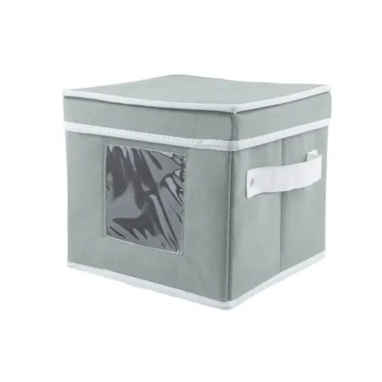 DII&reg; Gray Dessert Plate Storage Container {7}