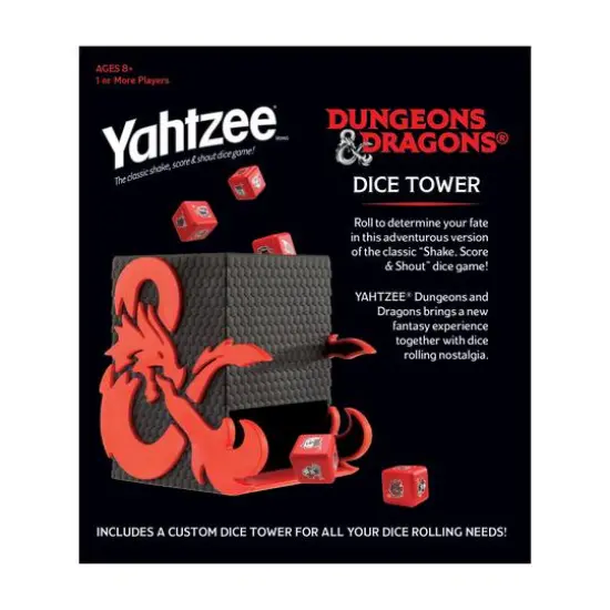Yahtzee - Dungeons & Dragons Dice Tower {4}