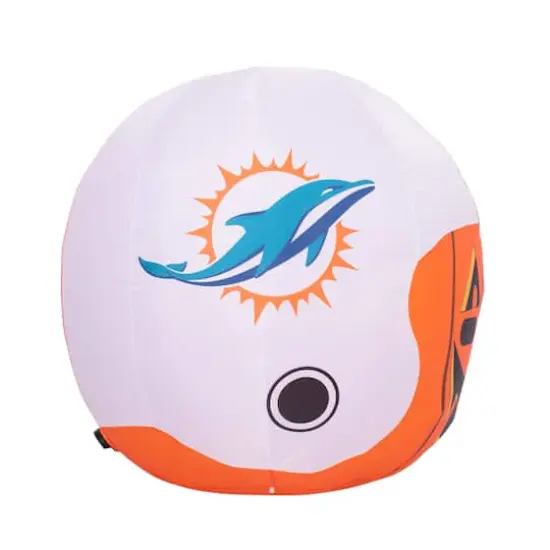 Sporticulture 4ft. Inflatable NFL Team Pride Jack-O' Helmet Miami Dolphins {5}