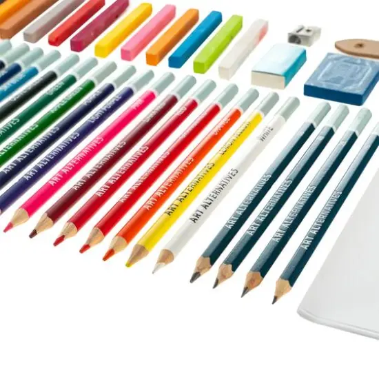 Art Alternatives 60-Piece Artist Drawing Art Set {8}