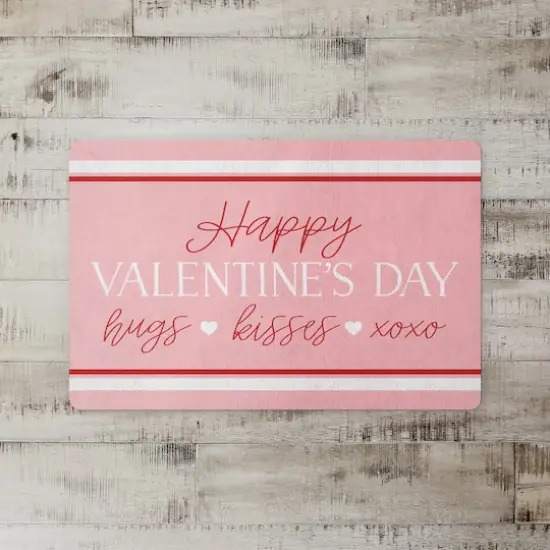 Happy Valentine's Day Floor Mat {3}