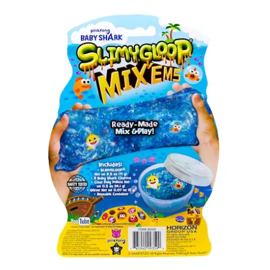 SlimyGloop&reg; Baby Shark Mix'Ems&trade; {4}