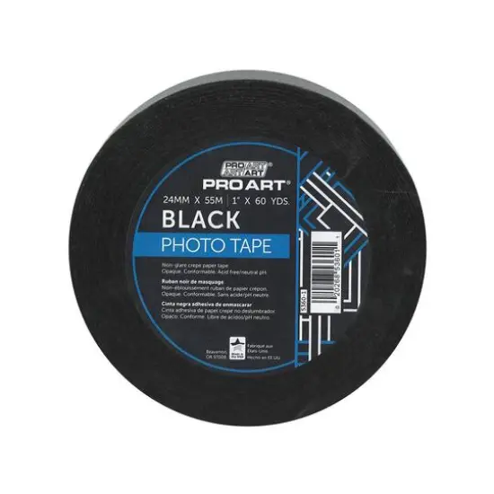 Pro Art&reg; Black Photo Tape {2}