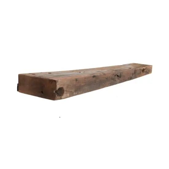 Hello Honey&reg; 48" Reclaimed Wood Floating Wall Shelf {5}