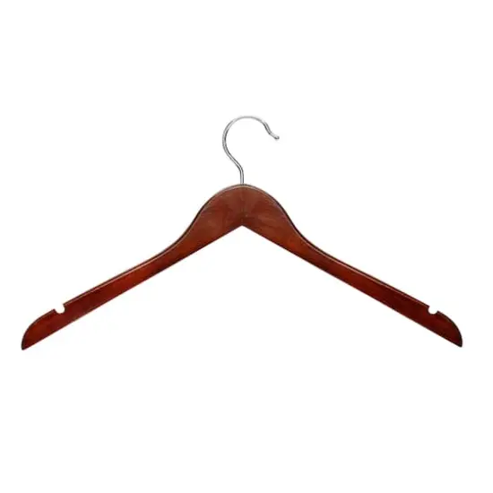 Honey Can Do Cherry Wooden Shirt Hangers, 20ct. {1}