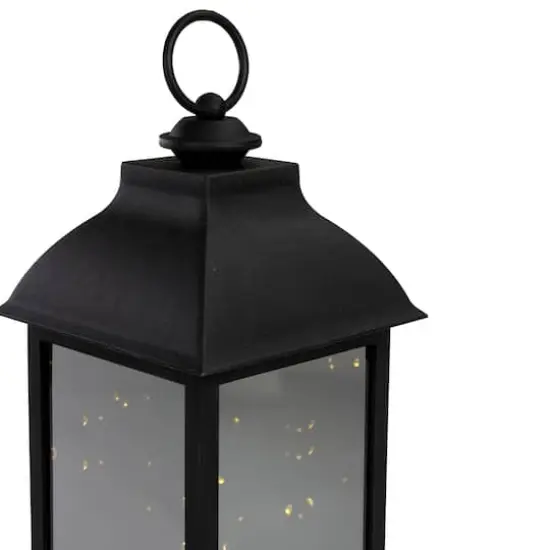 12.5" LED Lantern with Warm White Flickering Light {5}