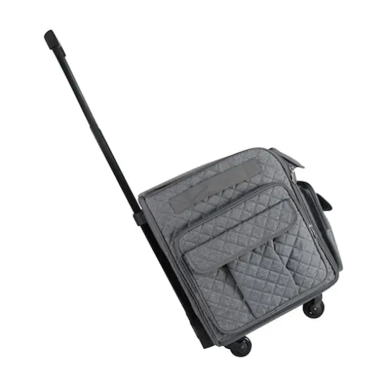 Everything Mary Heather Gray XXL Rolling Sewing Tote {4}