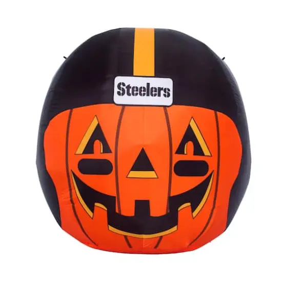 Sporticulture 4ft. Inflatable NFL Team Pride Jack-O' Helmet Pittsburgh Steelers {4}