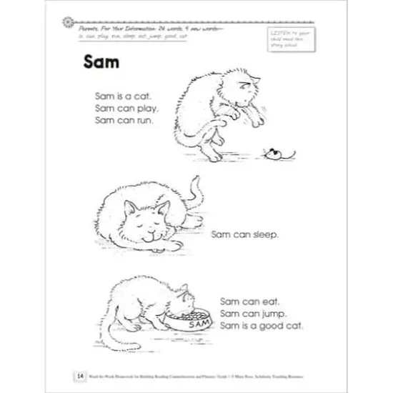 Scholastic Teaching Resources Week-by-Week Homework for Building, Grade 1 {3}