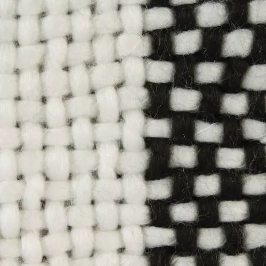 DII&reg; Black & White Check Acrylic Woven Throw {5}