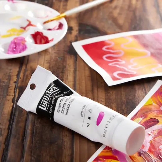 Liquitex&reg; Professional 2oz. Heavy Body Acrylic Paint 500 Medium Magenta {3}