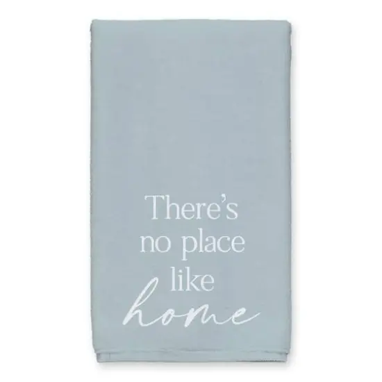 No Place Like Home Tea Towel Set Blue/Orange {3}
