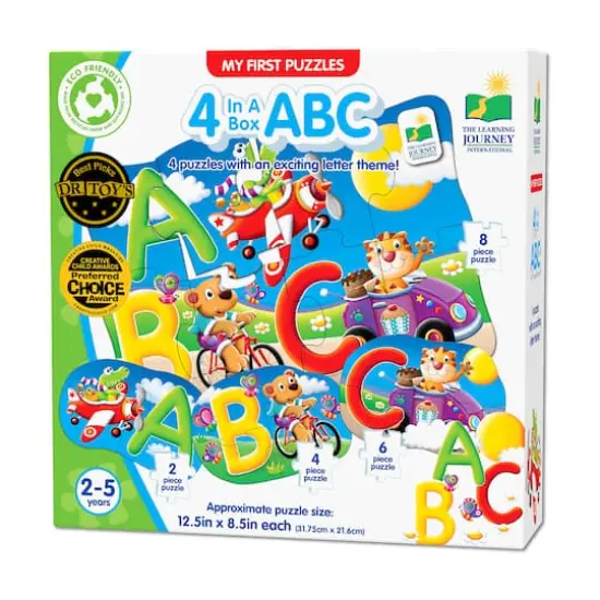 My First Puzzles - 4 In A Box - ABC: 20 Pcs {1}