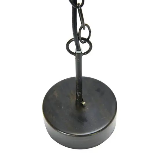 Hello Honey&reg; Draped Wood Bead Chandelier Natural {8}