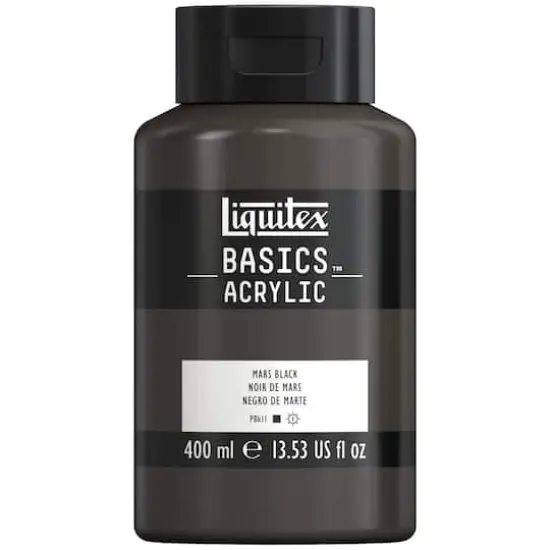 Liquitex&reg; BASICS&trade; Acrylic Paint, 13.5oz. 276 Mars Black {1}