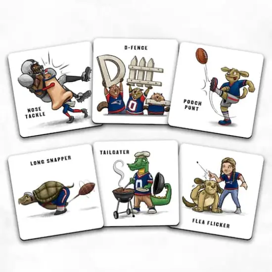 NFL Memory Match Game New England Patriots {5}
