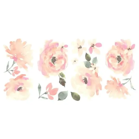 RoomMates Floral Blooms Peel & Stick Wall Decals {1}