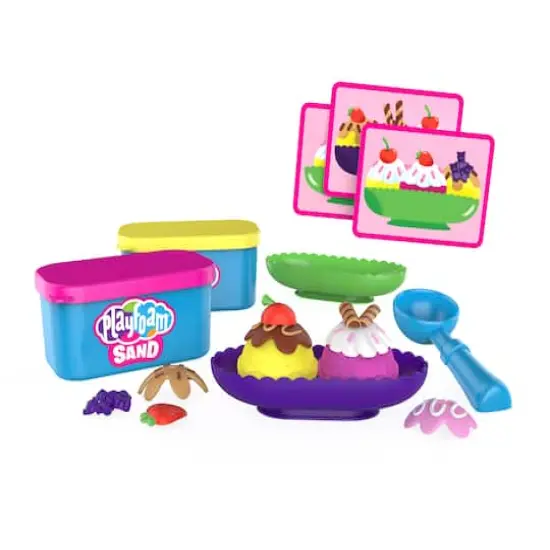 Educational Insights Playfoam Sand Ice Cream Sundae Set {1}