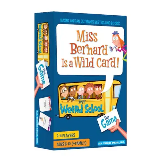 Miss Bernard is a Wild Card!: The My Weird School Game {1}