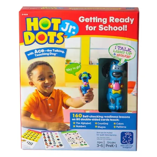 Educational Insights Hot Dots Jr. Ace Pen Getting Ready for School Set {1}