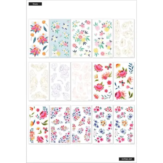 The Happy Planner&reg; Happy Blooms Sticker Book {4}