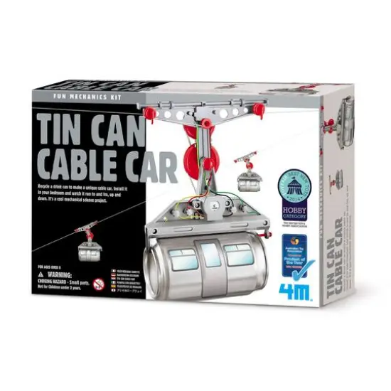 4M Tin Can Cable Car Kit {1}
