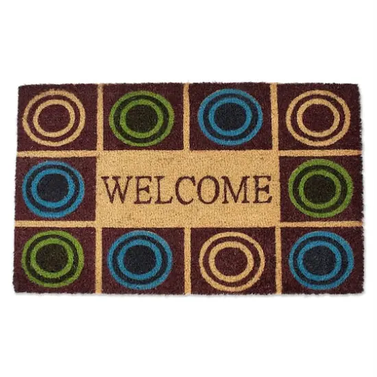 DII&reg; Circles Welcome Doormat {1}