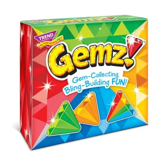 Trend Enterprises&reg; Gemz!&trade; Three Corner Card Game {4}