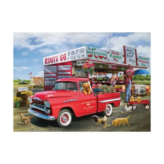 The Apache Truck by Greg Giordano 1,000 Piece Jigsaw Puzzle {3}