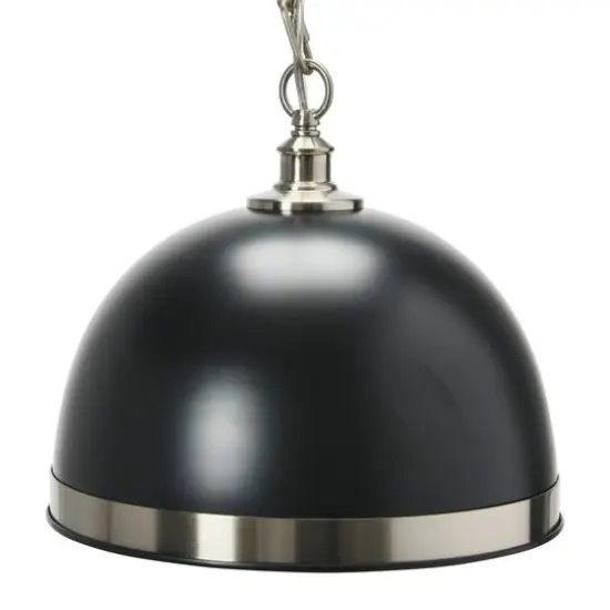 Hello Honey&reg; 5.9ft. Metal Ceiling Light Black and Antique Nickel {7}