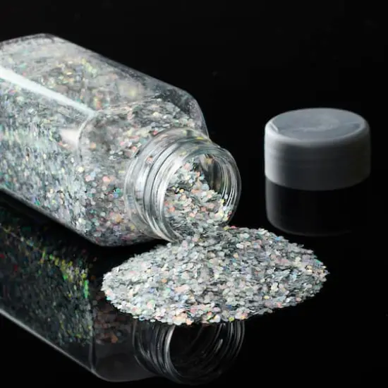 Iridescent Sparkle Chunky Polyester Glitter, 5oz. by Recollections&trade; {3}