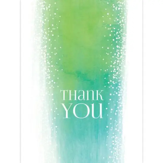 JAM Paper Assorted Colorful Ombre Blank Thank You Cards Set, 36ct. {6}