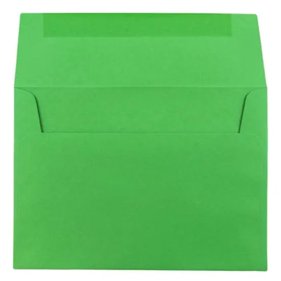 JAM Paper A7 Colored Invitation Envelopes, 50ct. Green {4}