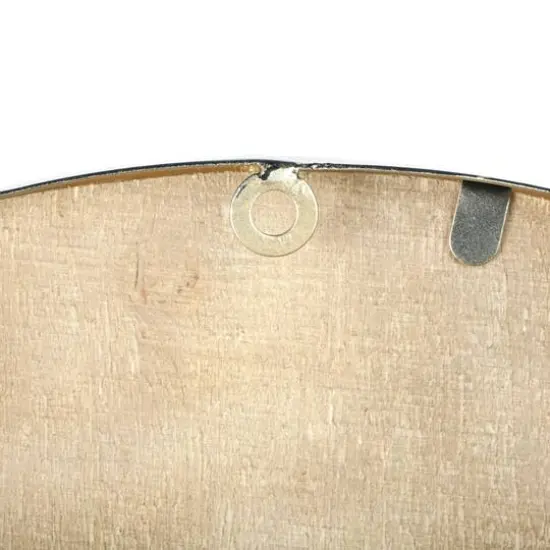 Hello Honey&reg; 23.5'' Natural Round Wood Wall Clock {4}