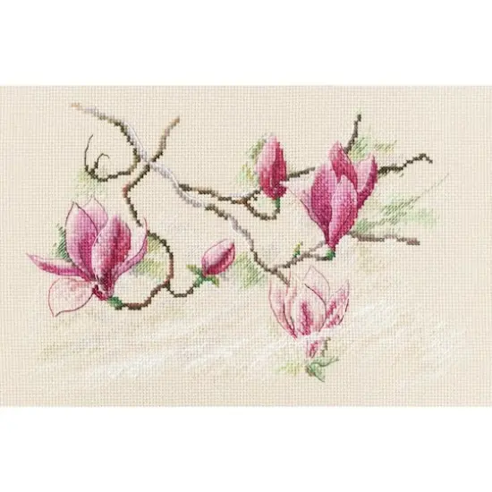 RTO Magnolia Flowers 1 Cross Stitch Kit {3}