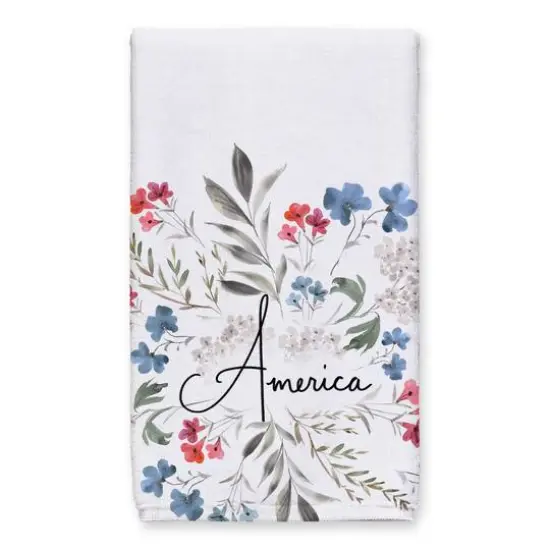 Floral America Tea Towel Set {3}