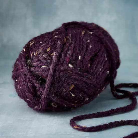 Lion Brand&reg; Wool-Ease&reg; Thick & Quick&reg; Solid Yarn Raisin {3}