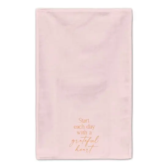 Grateful Heart Tea Towel Set Pink/Orange {5}