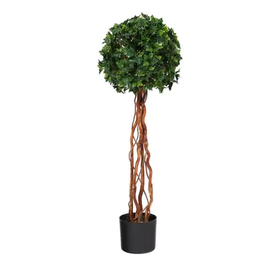 3.5ft. Potted English Ivy Ball Topiary Tree {1}