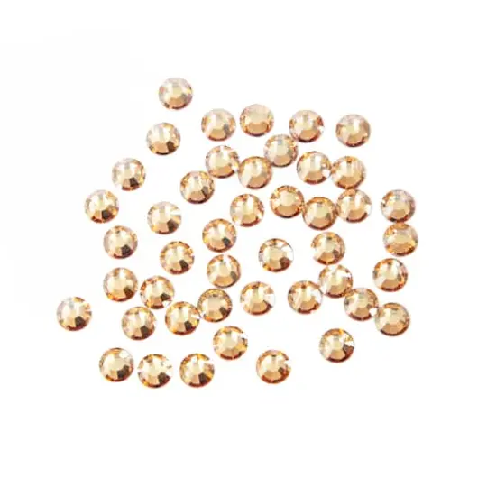 SS20 Round Hotfix Austrian Crystals by Bead Landing&trade;, 40ct. Golden Honey {1}